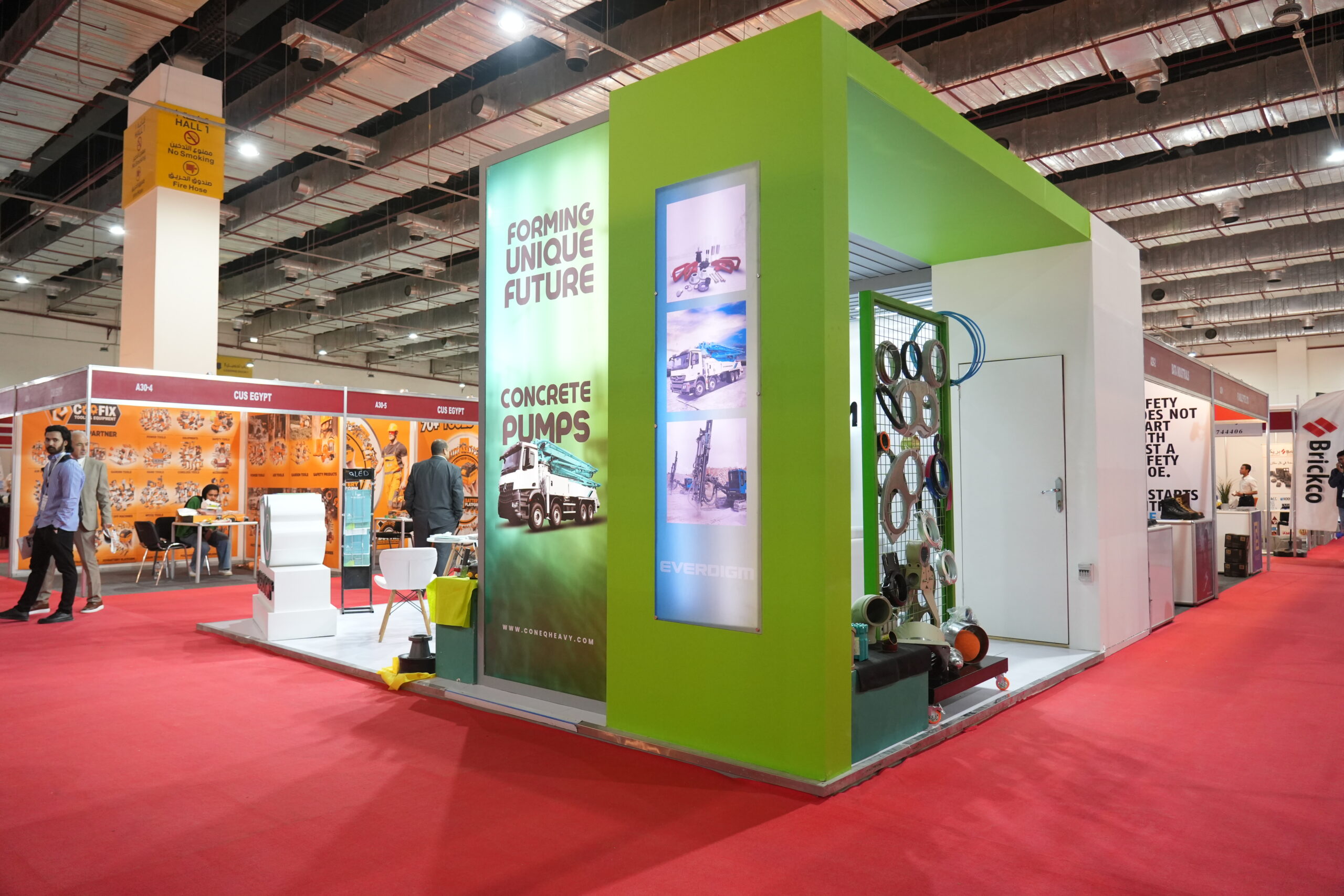 Everdigm-EG Booth at Egypt Projects 2024